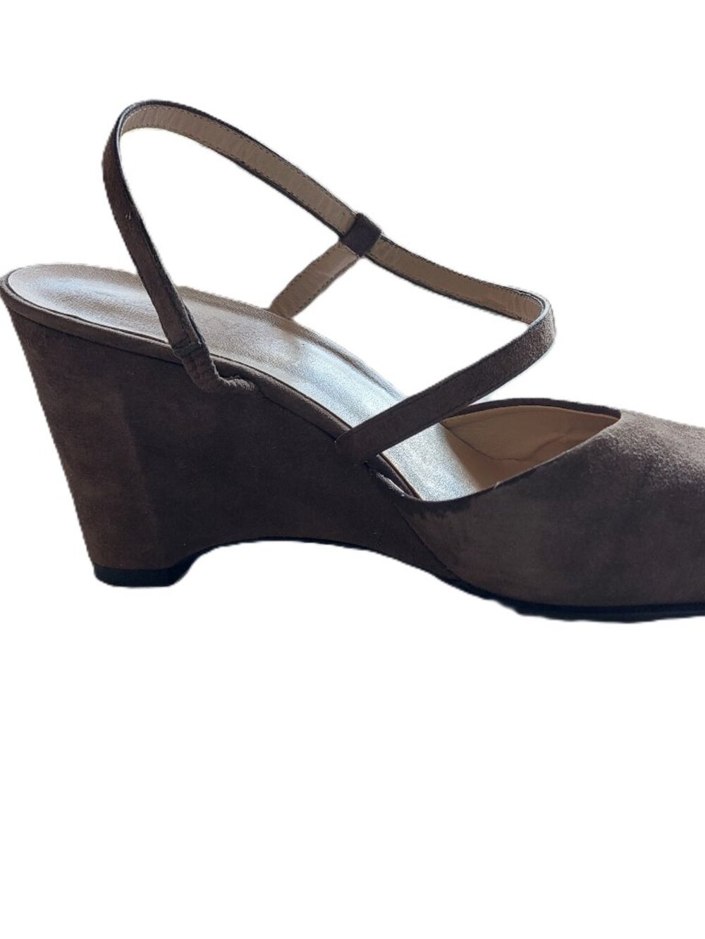 Enzo Angiolini Wedges Suede Brown Size 6M
